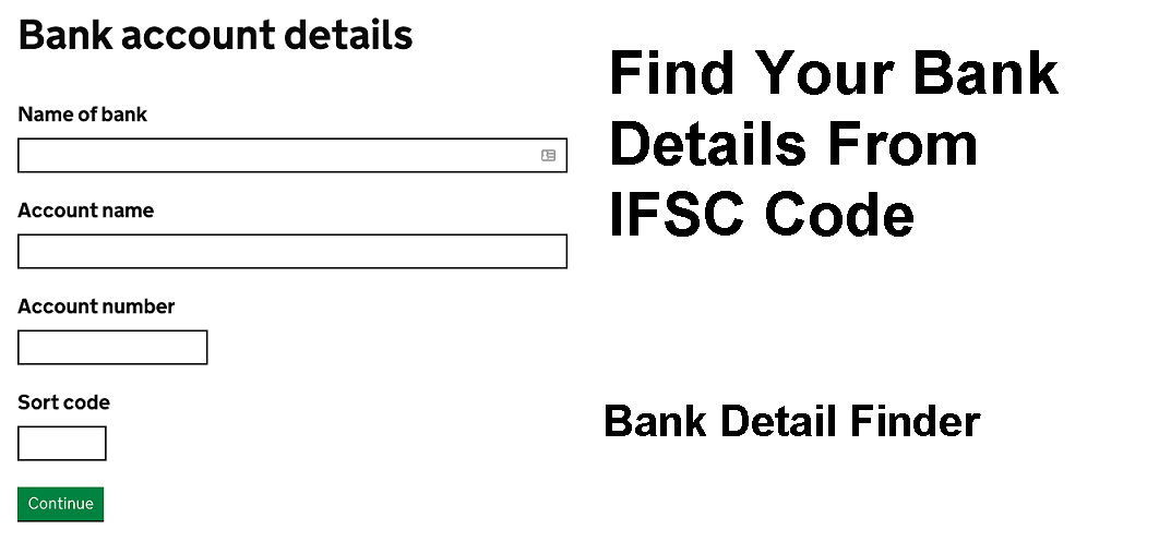 IFSC code to Know Branch Details